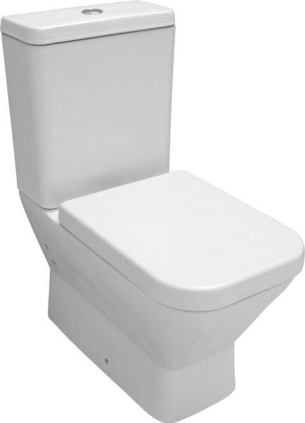 DG02SL Diagonal унитаз напольный с тонким сиденьем с микролифтом, Serel. Фото 1