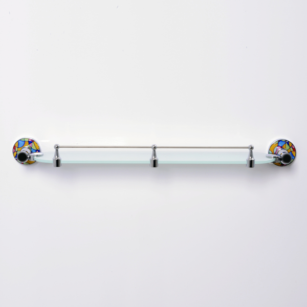 Diemel K-2244 Полка стеклянная с бортиком. Фото 2