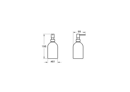 Диспенсер для жидкого мыла Vitra Origin A4489129, медь. Фото 2