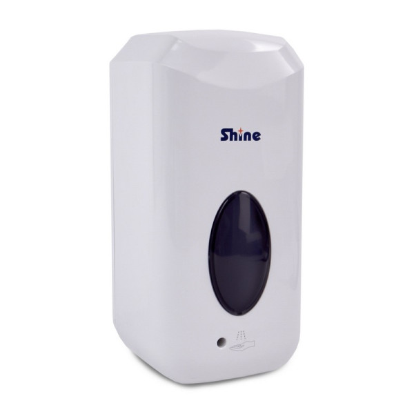 Диспенсер сенсорный SHINE (SH448101), для дезинфицирующих средств, белый. Фото 1