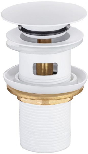 Донный клапан Allen Brau Priority 5.31023-21 белый матовый. Фото 1
