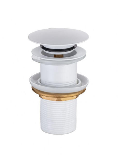 Донный клапан Allen Brau Priority 5.31024-21 белый матовый. Фото 1