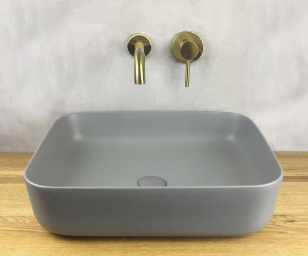 Донный клапан Bronze de Luxe 1002GR, серый. Фото 3