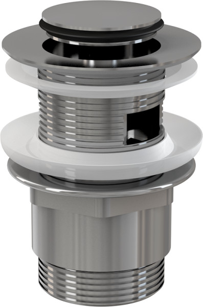 Донный клапан для раковины Alcadrain хром (A39). Фото 1