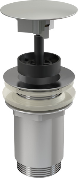 Донный клапан для раковины Alcadrain хром (A396). Фото 1