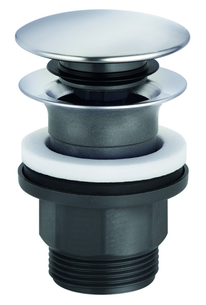 Донный клапан для раковины Kludi Push-Open, хром (1042605-00). Фото 1