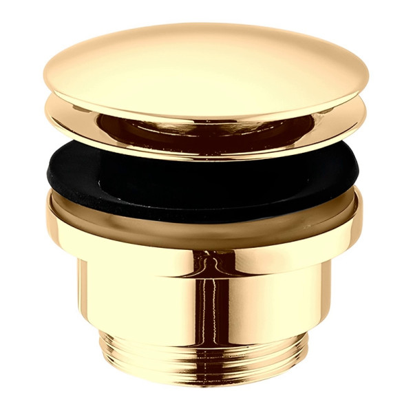 Донный клапан Webert AC0405010, золото. Фото 1