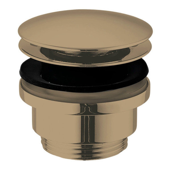 Донный клапан Webert AC0405794, матовое золото. Фото 1