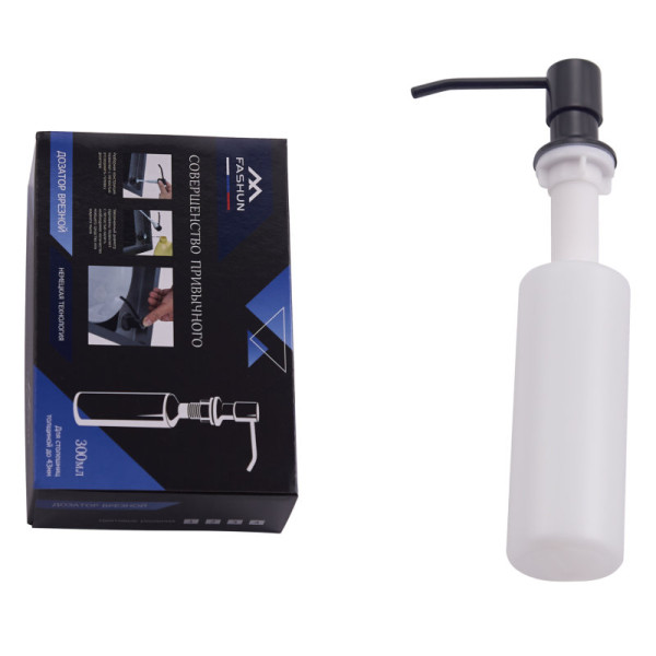 Дозатор для кухонной мойки FASHUN A403-17, графит. Фото 3