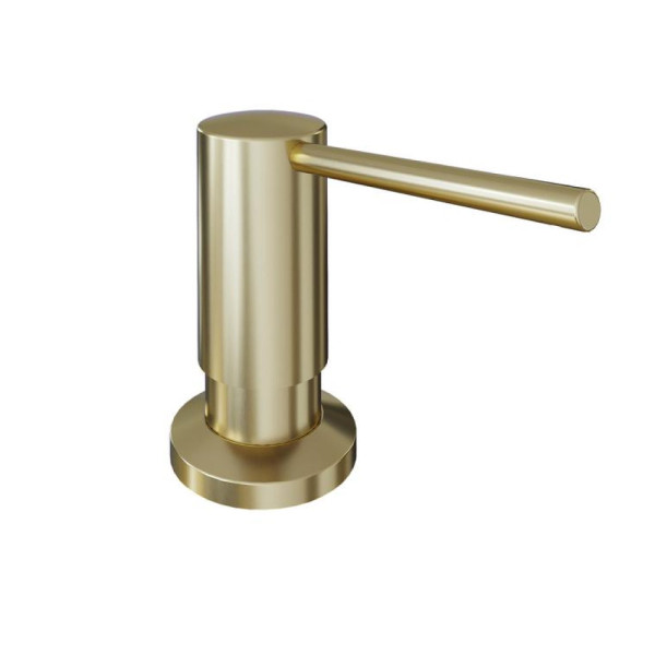 Дозатор для жидкого мыла Grandex Aqua Joy 9000261, золото. Фото 1