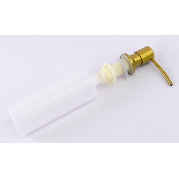 Дозатор кухонной мойки Fmark F-SY-C444, матовое золото. Фото 1