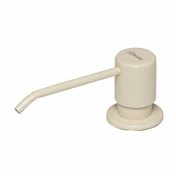 Дозатор Lemark Expert LM8201PSH для жидких моющих средств врезной, шампань. Фото 1