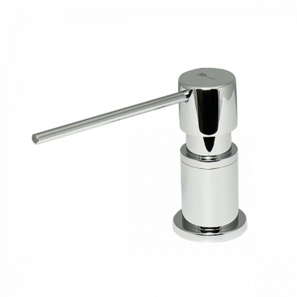 Дозатор Lemark Expert LM8203SC для жидких моющих средств врезной, хром. Фото 2