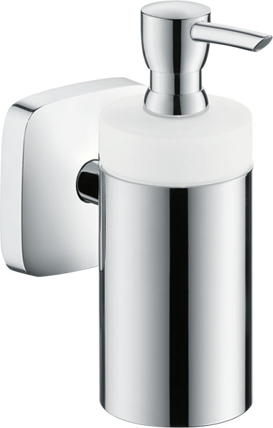 Дозатор жидкого мыла Hansgrohe PuraVida Подвесной, Хром (41503000). Фото 1