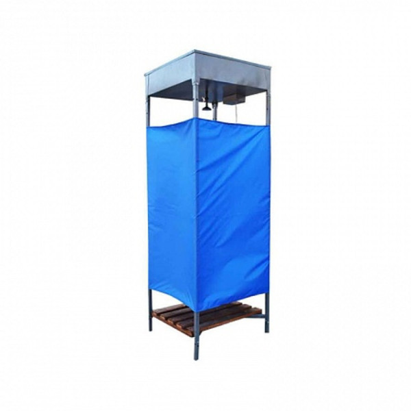 Душ дачный Электромаш, с подогревом (бак антикорроз,128л) (2 места). Фото 1