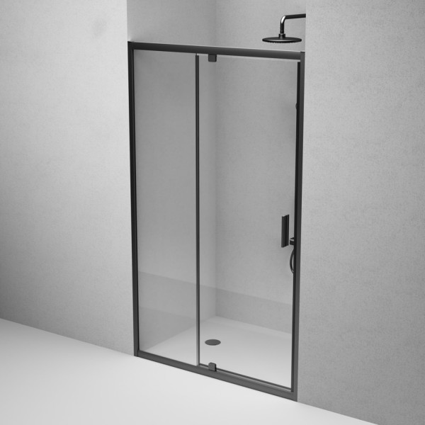 Душевая дверь в нишу 120x195 см, распашная. Фото 4