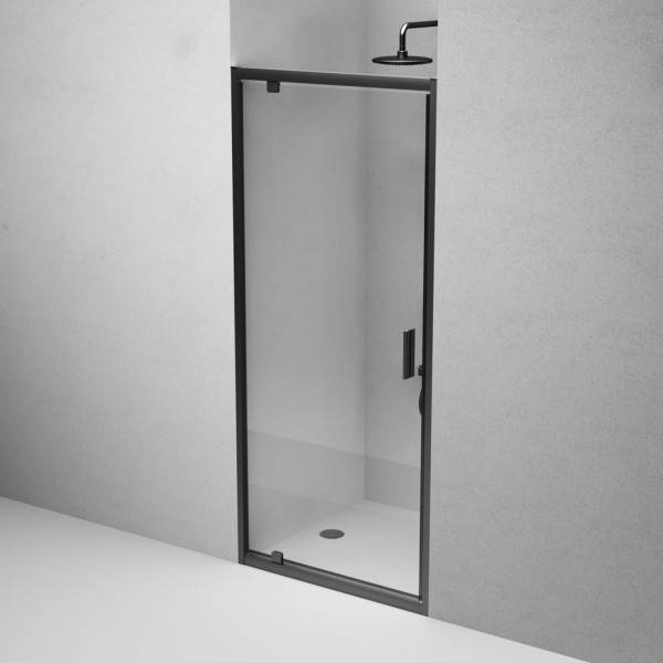 Душевая дверь в нишу 90x195 см, распашная. Фото 4