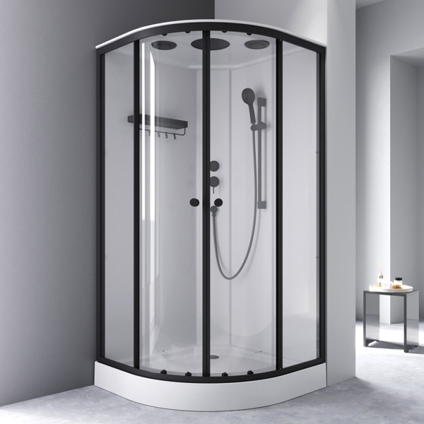 Душевая кабина 100x100 см, без гидромассажа. Фото 1