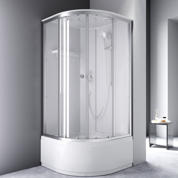 Душевая кабина 90x90 см, без гидромассажа. Фото 1
