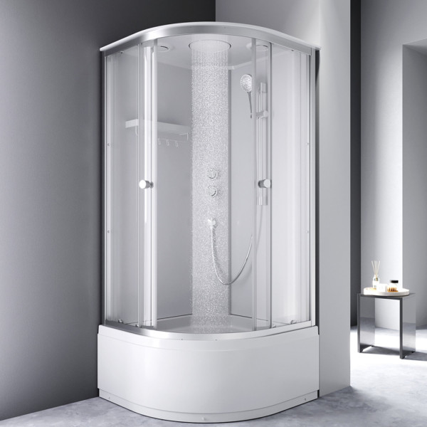 Душевая кабина 90x90 см, без гидромассажа. Фото 2