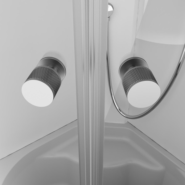 Душевая кабина 90x90 см, без гидромассажа. Фото 3