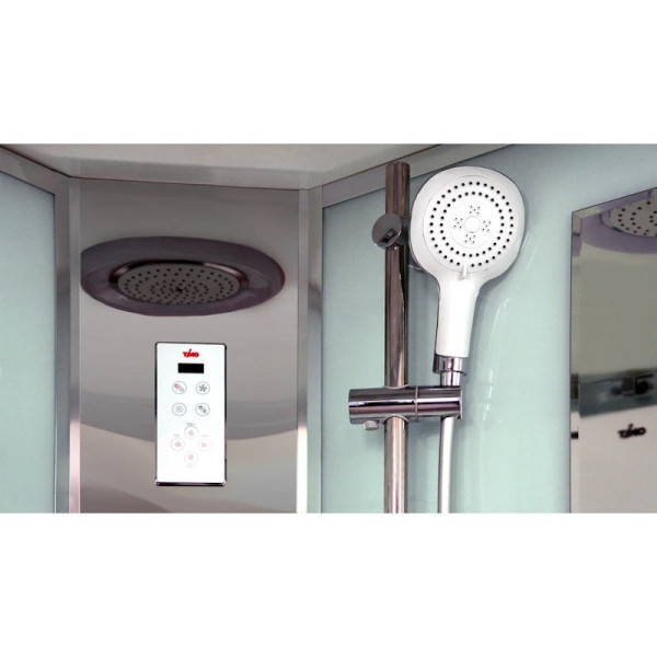 Душевая кабина (душевой бокс) Timo Comfort Clean Glass T-8835C, 135x135x220. Фото 3