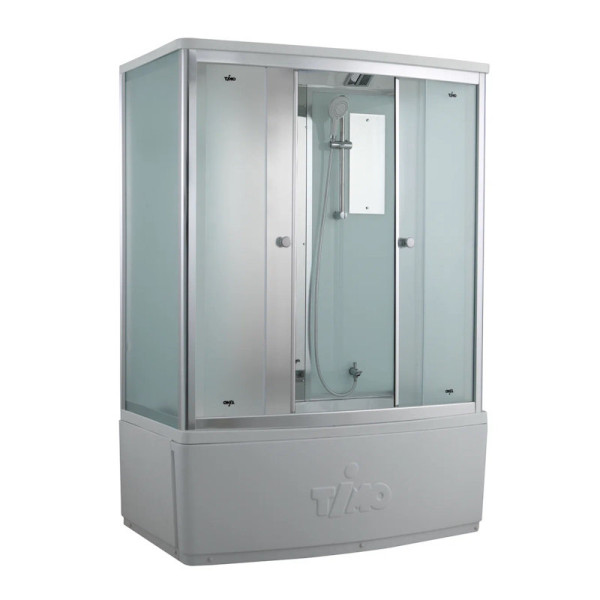 Душевая кабина (душевой бокс) Timo Comfort Fabric Glass T-8840F, 140x88x220. Фото 1