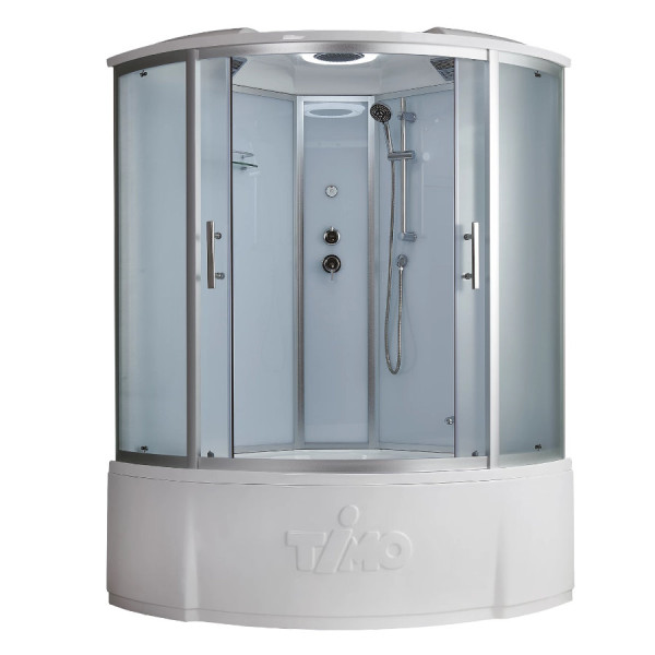 Душевая кабина (душевой бокс) Timo Standart Silver F T-6625SF, 125x125x220. Фото 3