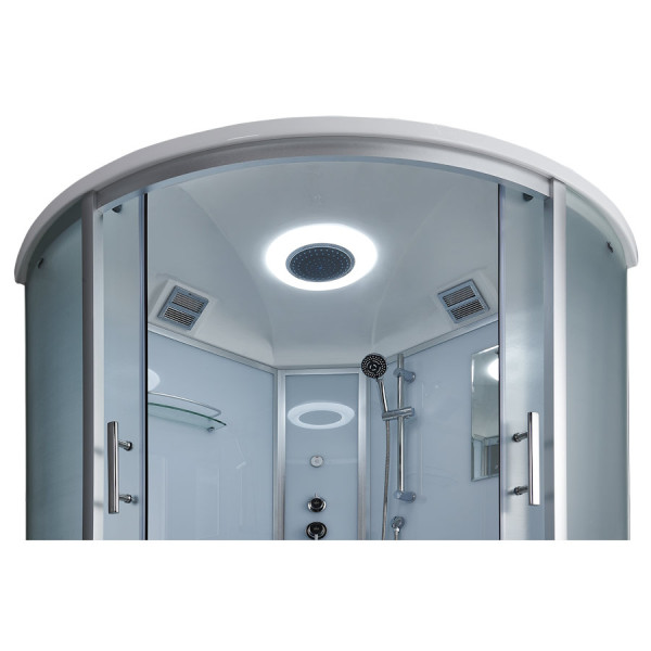 Душевая кабина (душевой бокс) Timo Standart Silver F T-6635SF, 135x135x220. Фото 5