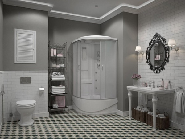 Душевая кабина Erlit ER2509TP-C3-RUS (900x900x2150). Фото 8