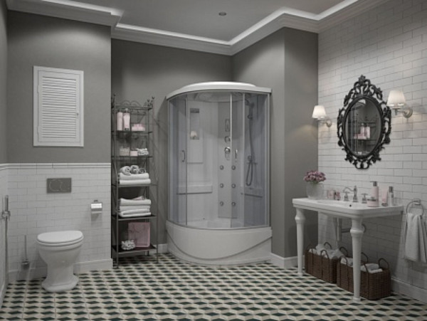 Душевая кабина Erlit ER2509TP-C4-RUS (900x900x2150). Фото 3