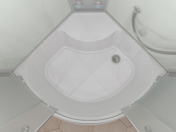 Душевая кабина Erlit ER3509TPF-C3-RUS (900x900x2150). Фото 4