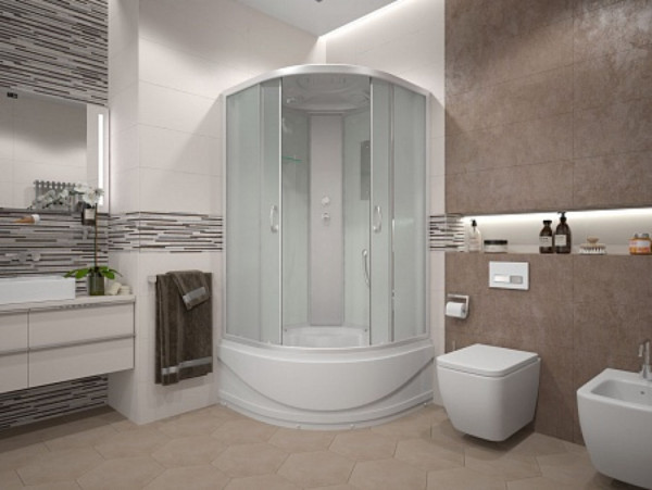 Душевая кабина Erlit ER3510TP-C3-RUS (1000*1000*2150). Фото 6