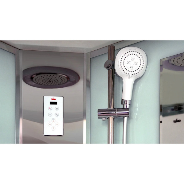 Душевая кабина Timo Comfort Fabric Glass T-8800F, 100x100x220. Фото 5