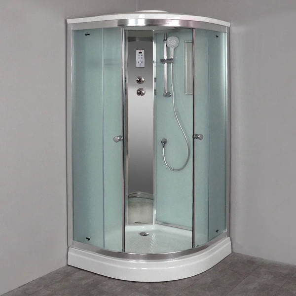 Душевая кабина Timo Comfort Fabric Glass T-8809F, 90x90x220. Фото 3