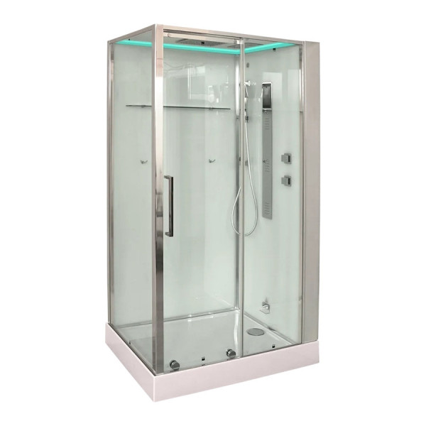 Душевая кабина Timo Premium HELMA H-520L с хамамом, 90x120x220. Фото 1