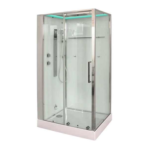 Душевая кабина Timo Premium HELMA H-520R с хамамом, 90x120x220. Фото 1