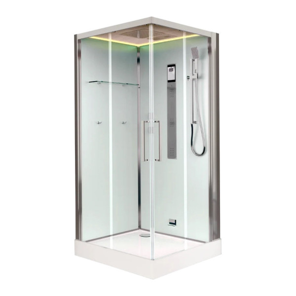 Душевая кабина Timo Premium NURA H-516 с хамамом, 100x100x220. Фото 1