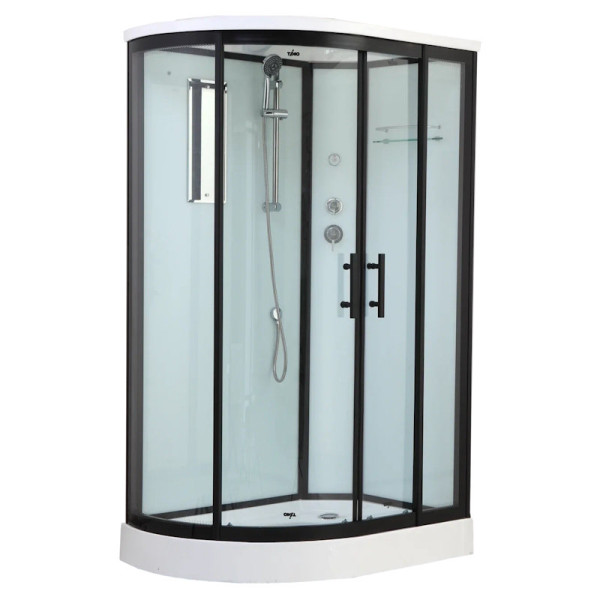 Душевая кабина Timo Standart Black T-6602BR, 120x85x220. Фото 1
