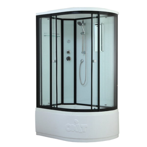 Душевая кабина Timo Standart Black T-6620BL, 120x85x220. Фото 1