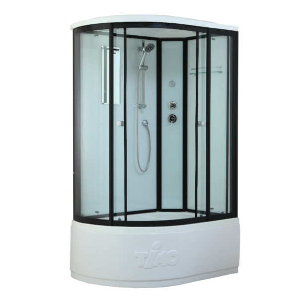 Душевая кабина Timo Standart Black T-6620BR, 120x85x220. Фото 1