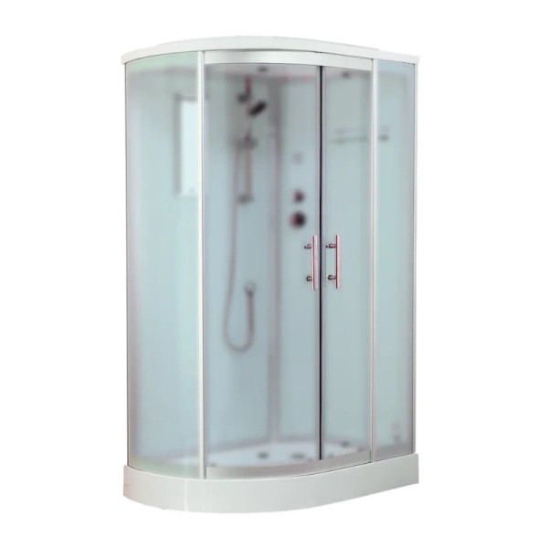 Душевая кабина Timo Standart Silver Fabric T-6602SRF, 120x85x220. Фото 1