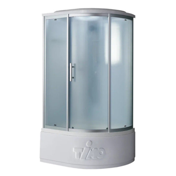 Душевая кабина Timo Standart Silver Fabric T-6610SL, 110x85x220. Фото 3