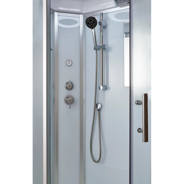 Душевая кабина Timo Standart Silver Fabric T-6610SL, 110x85x220. Фото 4