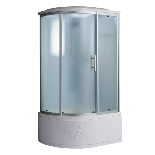 Душевая кабина Timo Standart Silver Fabric T-6610SR, 110x85x220. Фото 3