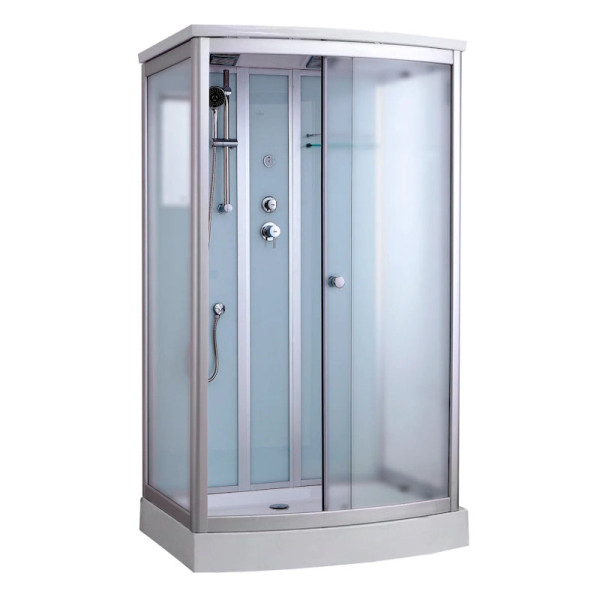 Душевая кабина Timo Standart Silver Fabric T-6615SF, 120x90x220. Фото 1