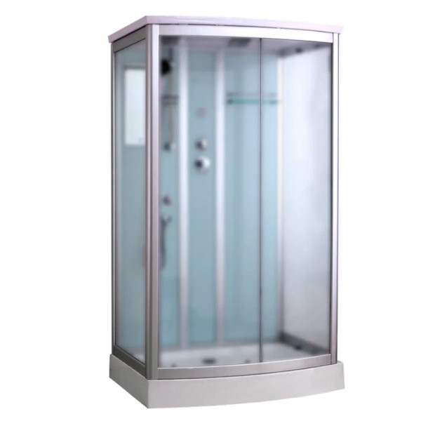 Душевая кабина Timo Standart Silver Fabric T-6615SF, 120x90x220. Фото 3