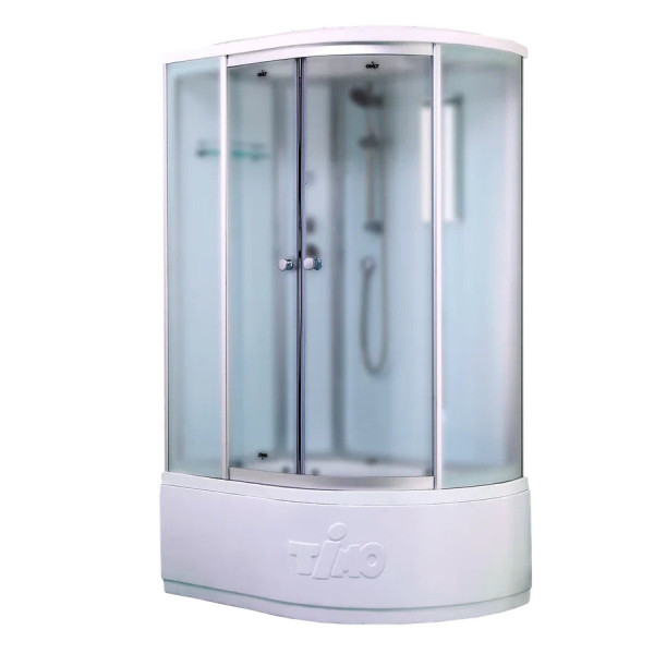 Душевая кабина Timo Standart Silver Fabric T-6620SFL, 120x85x220. Фото 4