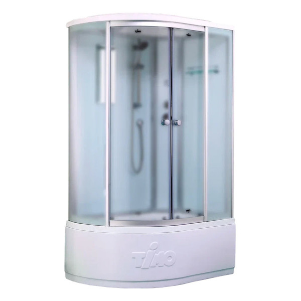 Душевая кабина Timo Standart Silver Fabric T-6620SFR, 120x85x220. Фото 4