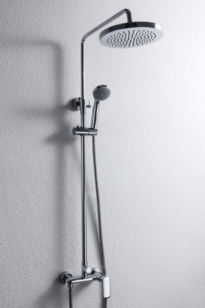 Душевая колонна Bravat OPAL R со смесителем, хром (F9125183CP-A2-RUS). Фото 1